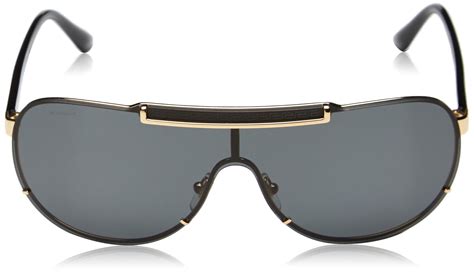 new versace sunglasses ve 2140 black gold 1002 87 authentic|Versace VE2140 XL (0 .